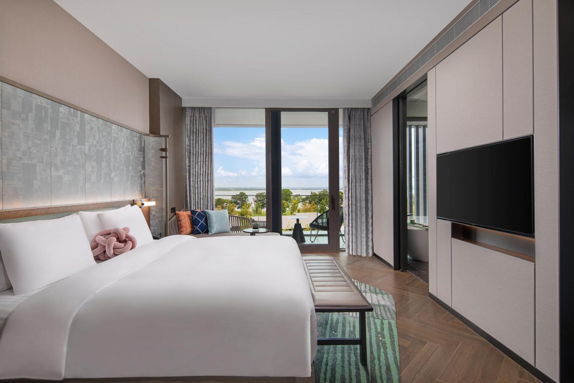 Hotel Indigo Suzhou Yangcheng Lake By Ihg Exterior foto